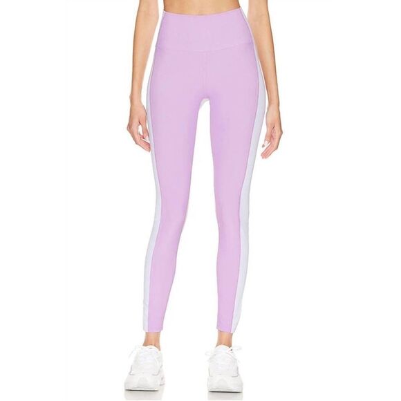 NWT Beach Riot Color-Block Legging Orchid Bloom Purple White- Size XS - Picture 3 of 10